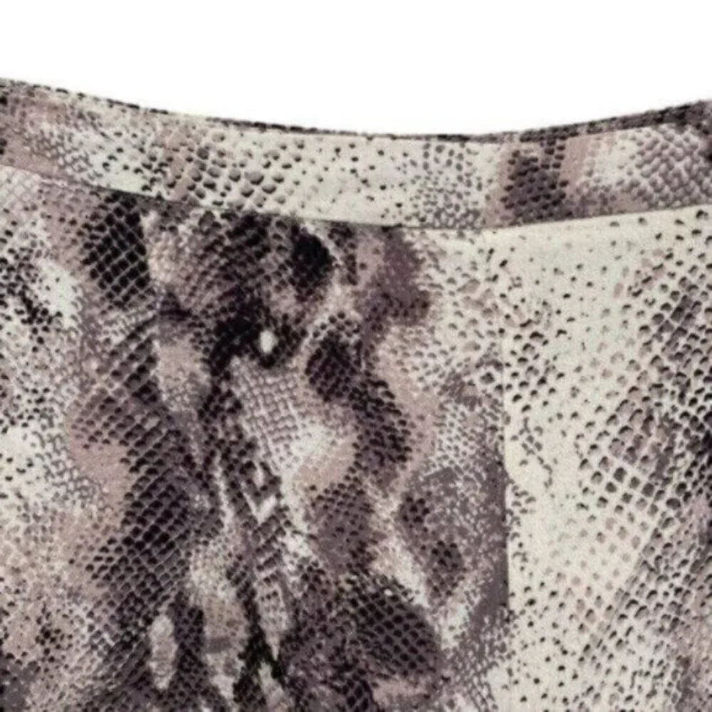 Gianni Bini Snakeskin High Rise Shorts